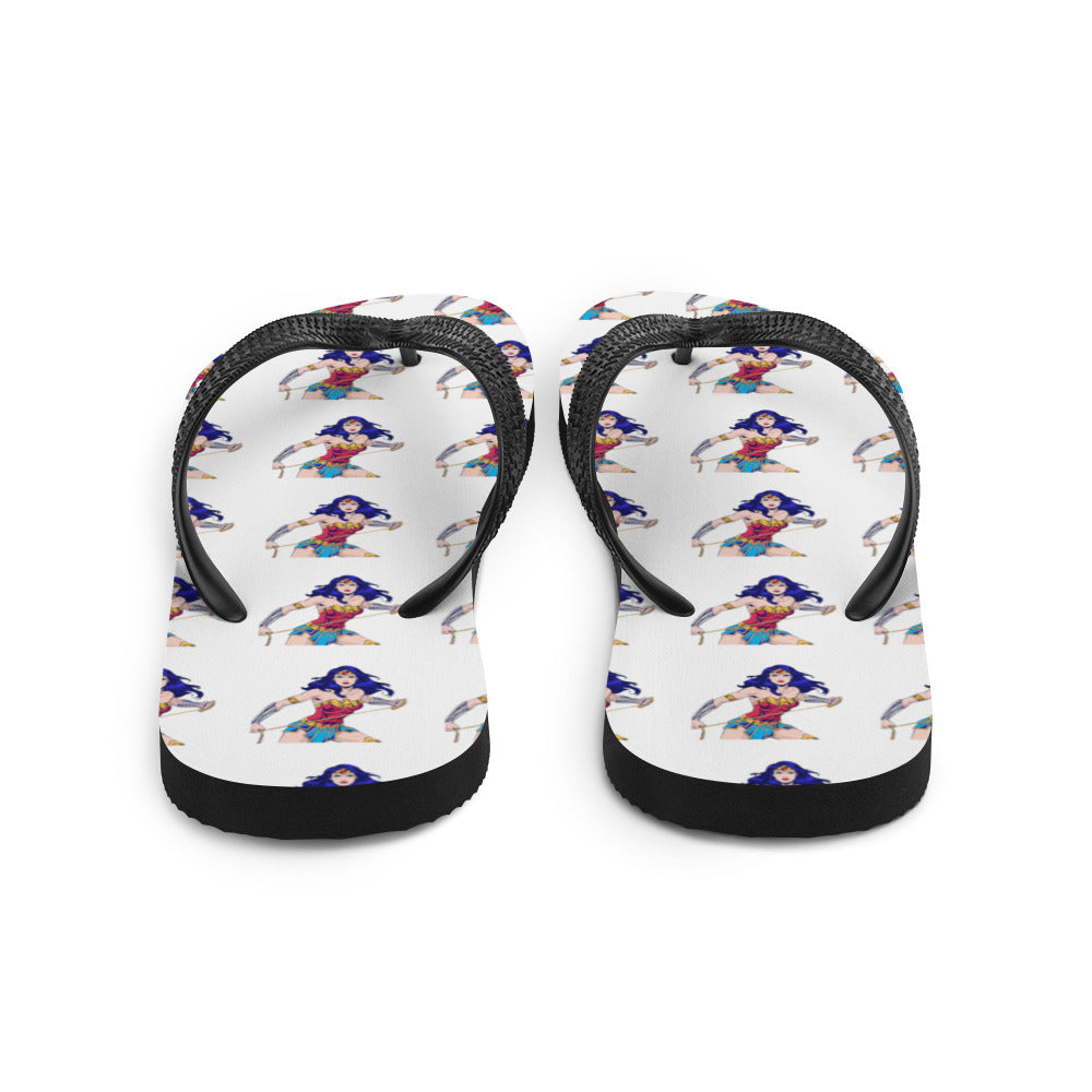 Wonder Woman Flip-Flops