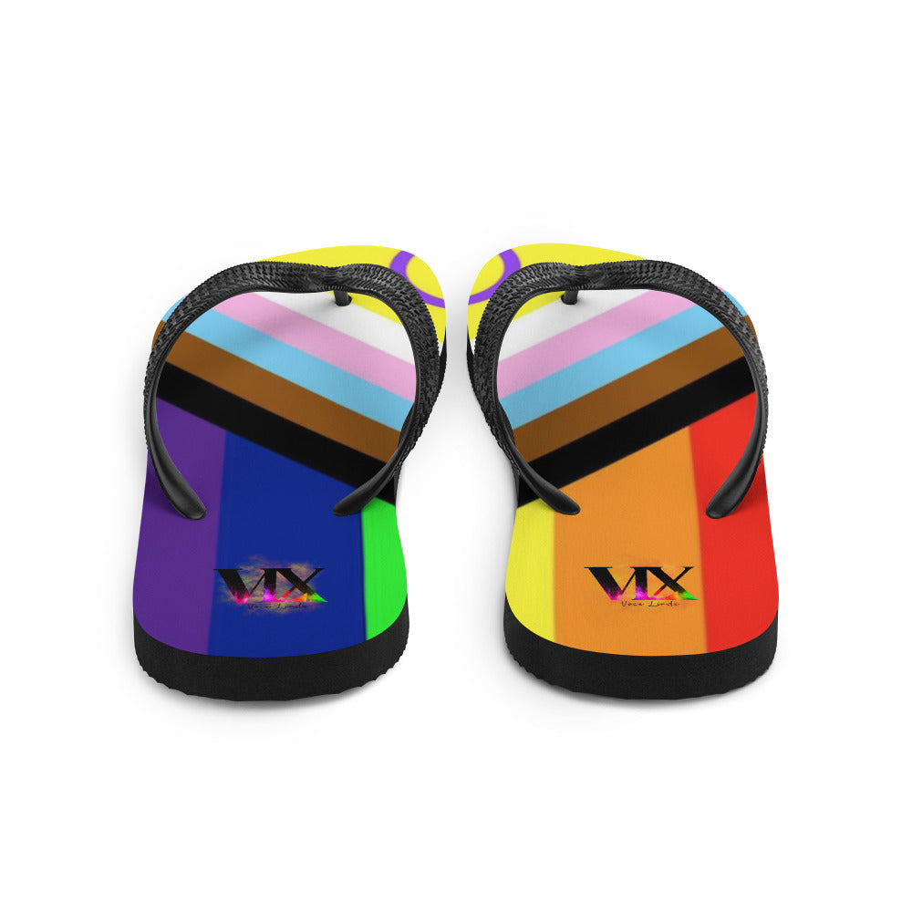 Chanclas Orgullo Intersexual-Inclusivo