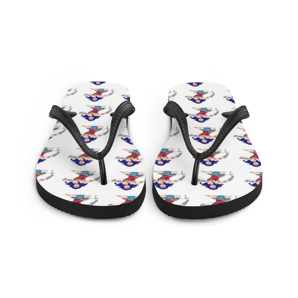 Wonder Woman Flip-Flops