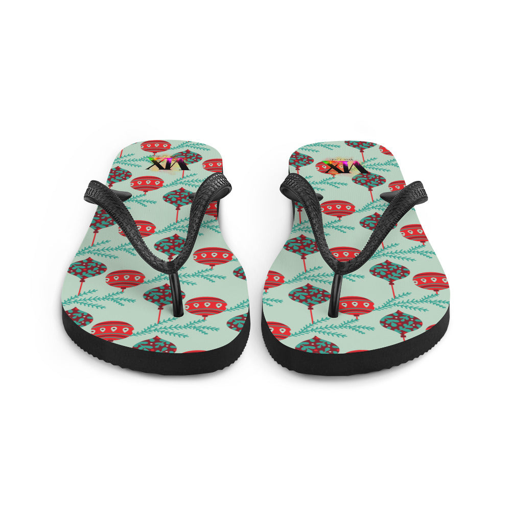 Christmas balls Flip-Flops