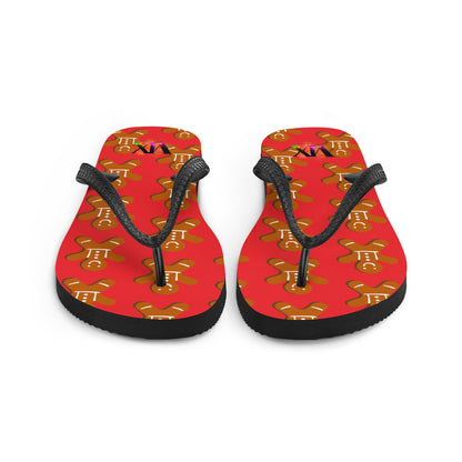 Christmas Gift Ginger Cookies Flip Flops