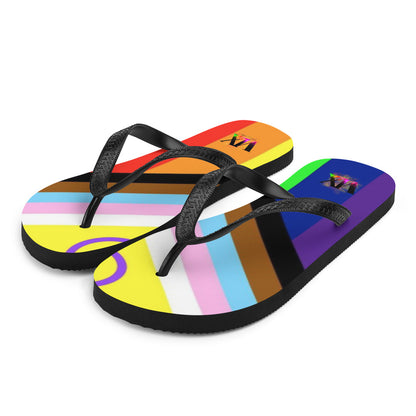 Chanclas Orgullo Intersexual-Inclusivo