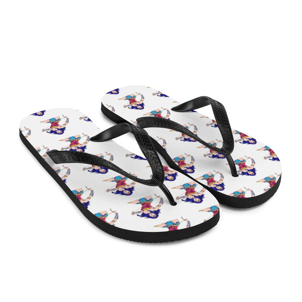 Wonder Woman Flip-Flops