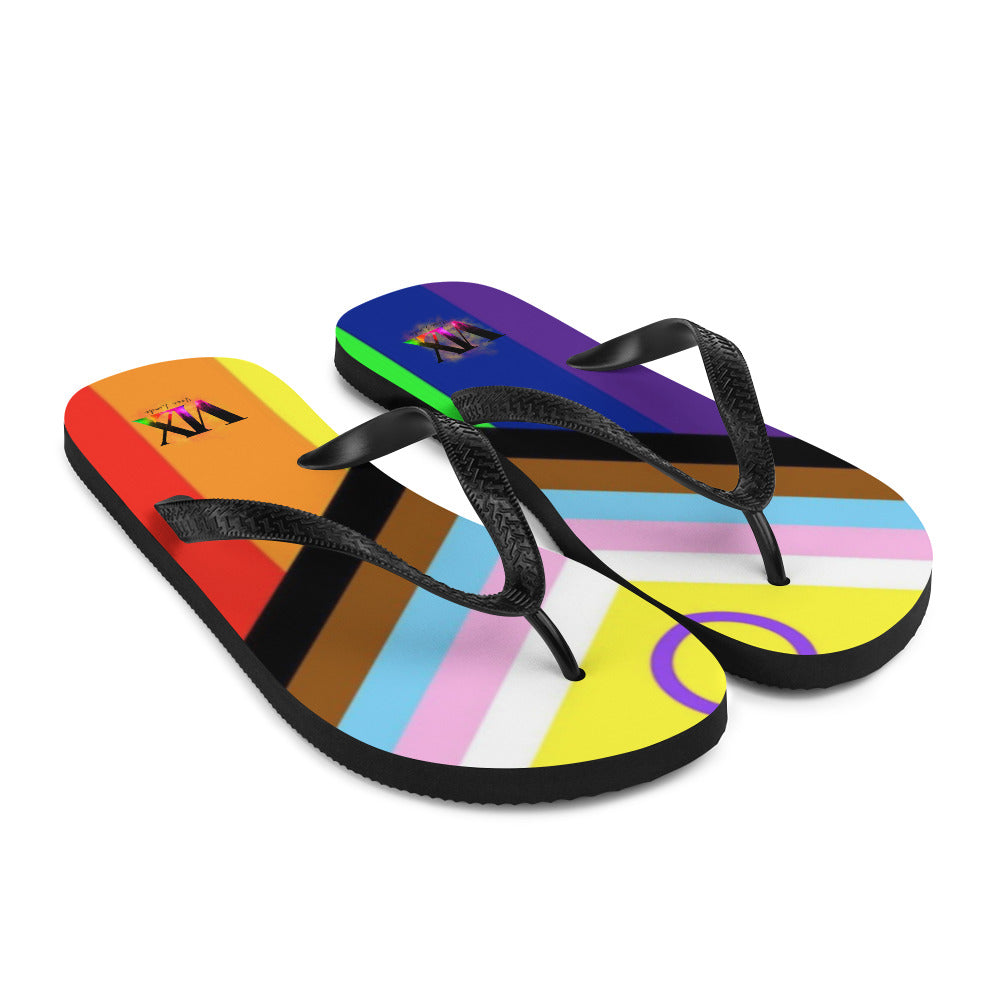 Chanclas Orgullo Intersexual-Inclusivo