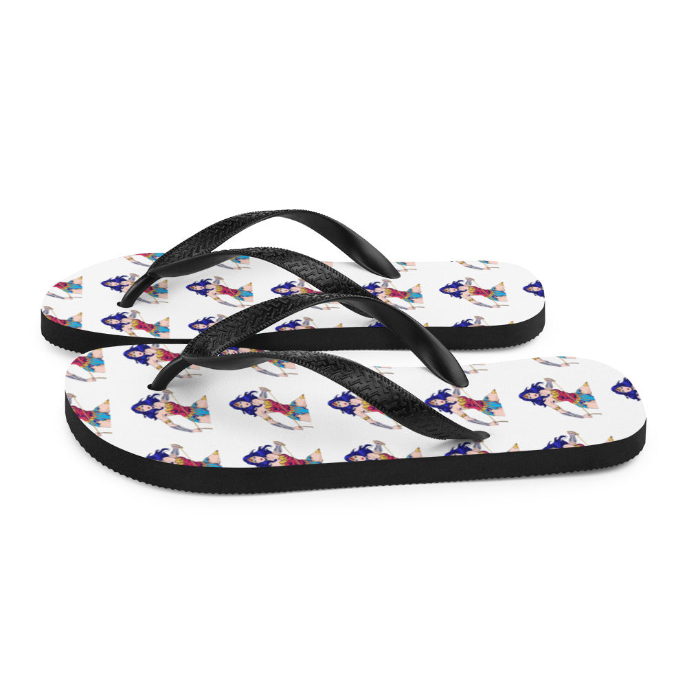 Wonder Woman Flip-Flops