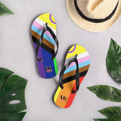 Chanclas Orgullo Intersexual-Inclusivo