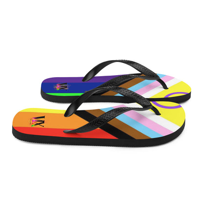 Chanclas Orgullo Intersexual-Inclusivo