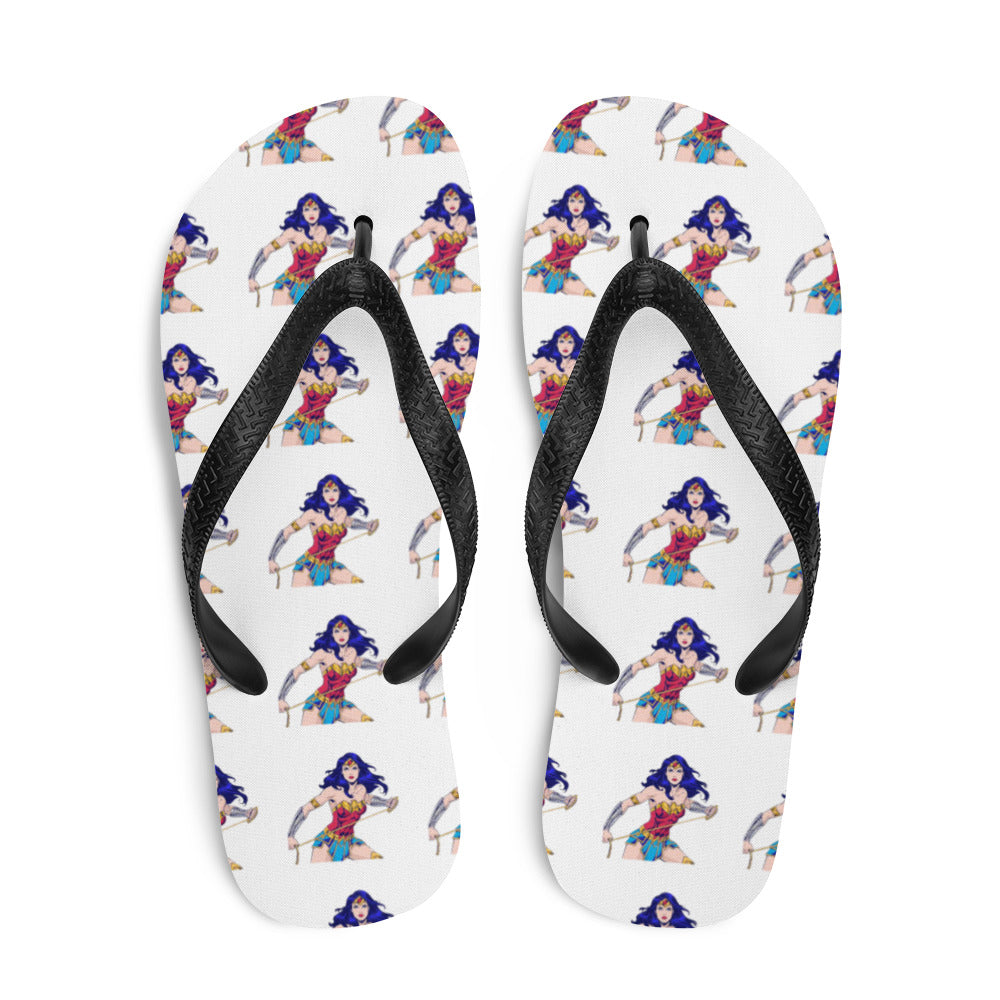 Wonder Woman Flip-Flops