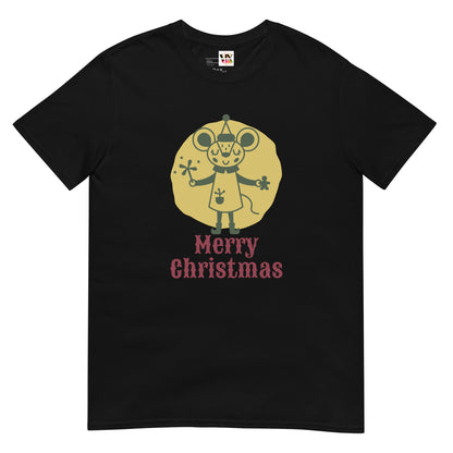 Camiseta de manga corta Feliz Navidad