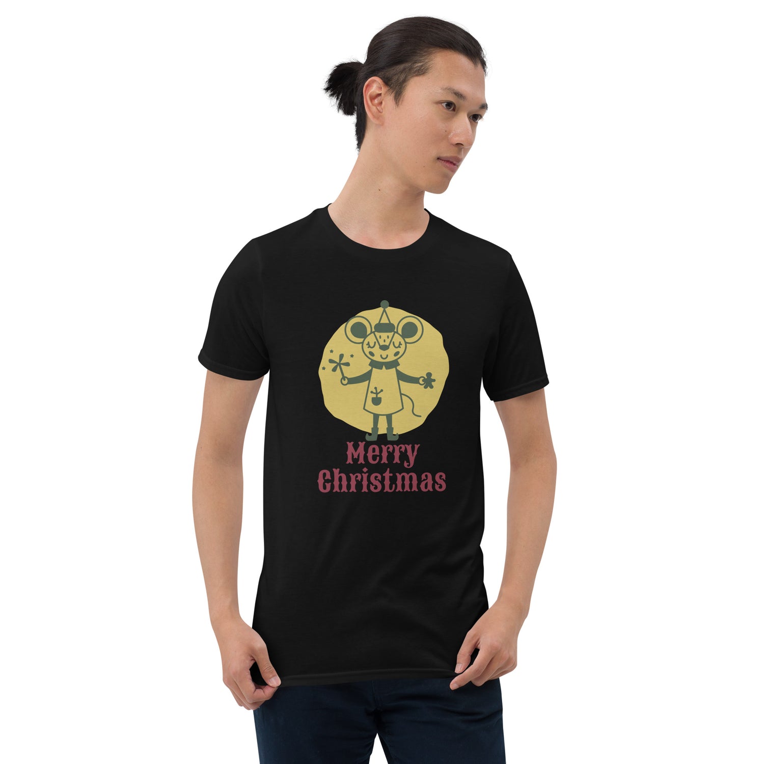 Camiseta Manga Curta Feliz Natal