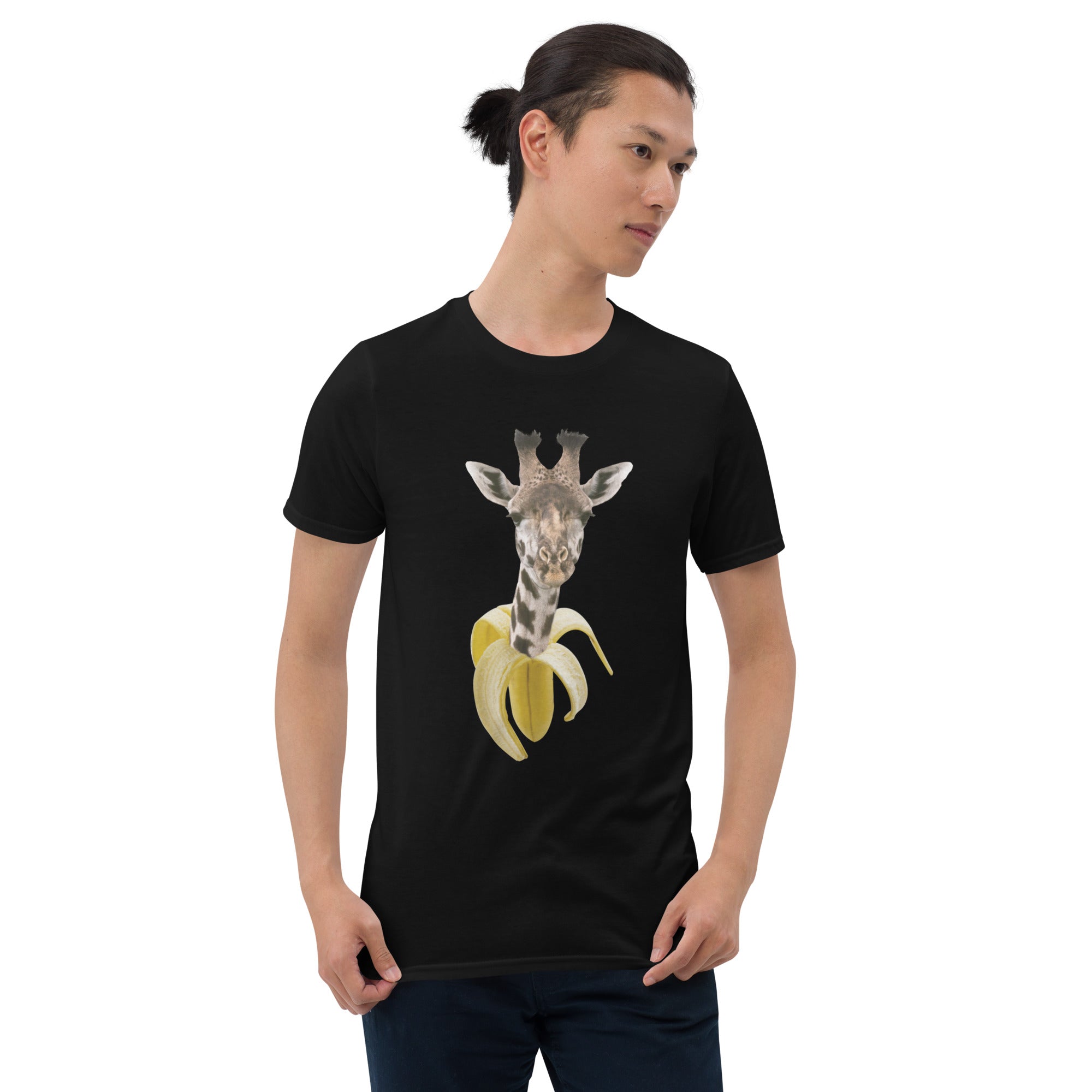 Camiseta Manga Corta Banana Jirafa