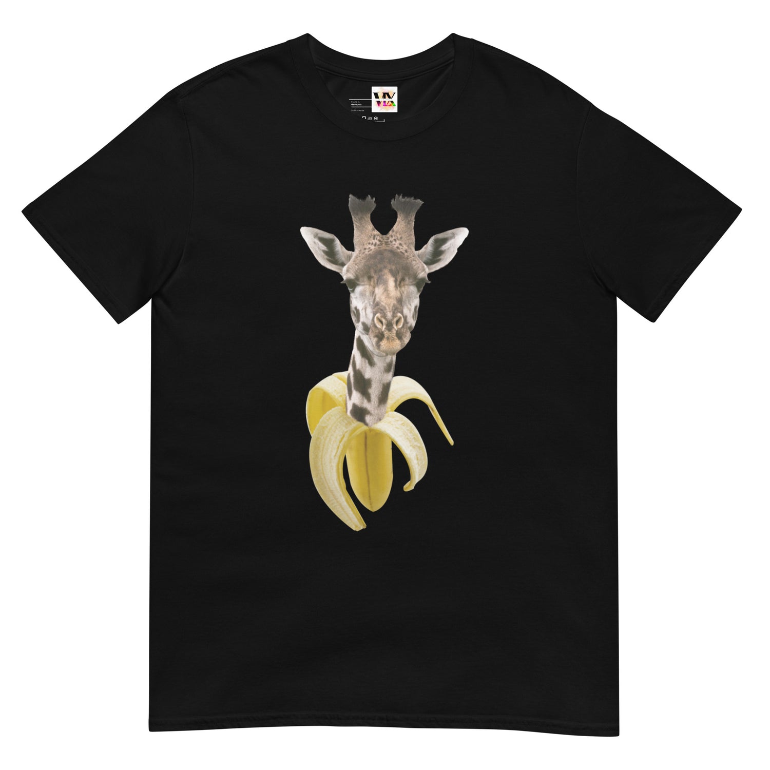 Camiseta Manga Corta Banana Jirafa