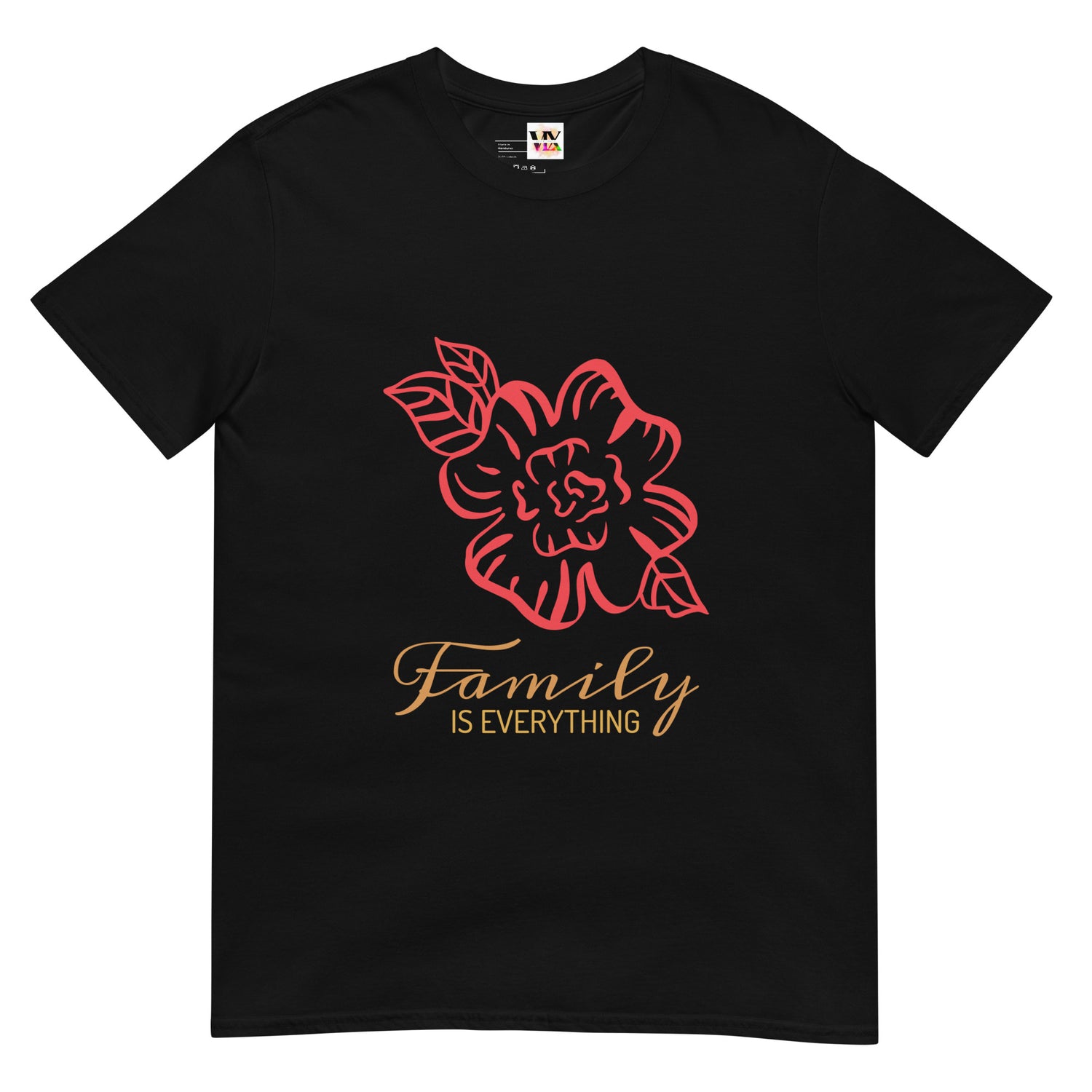 Camiseta de manga corta La familia lo es todo