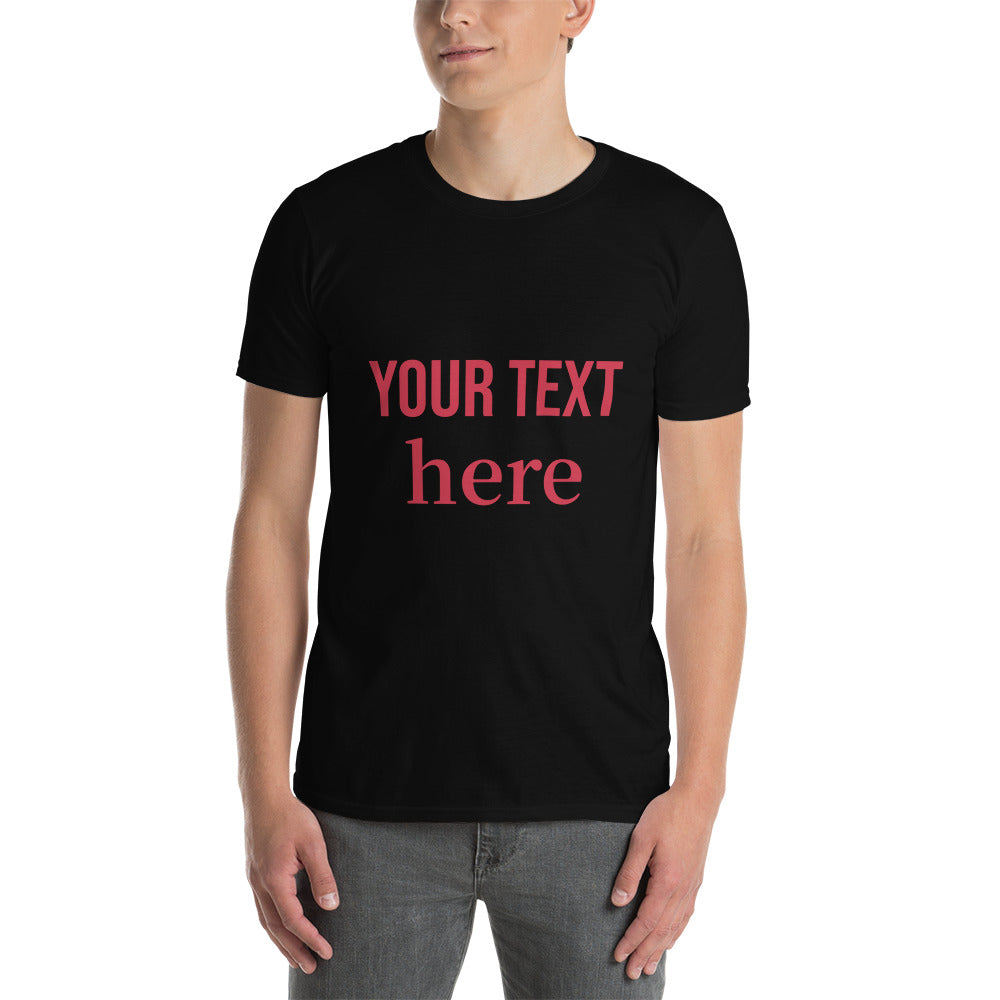 Short-Sleeve T-Shirt Create your own design