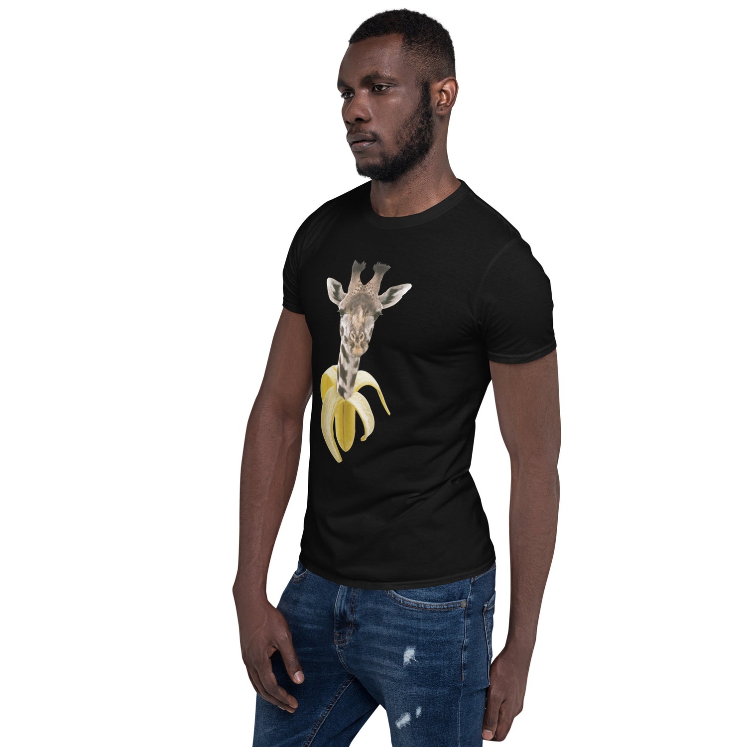 Camiseta Manga Corta Banana Jirafa