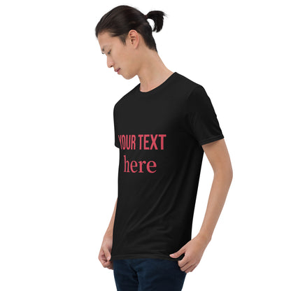 Short-Sleeve T-Shirt Create your own design