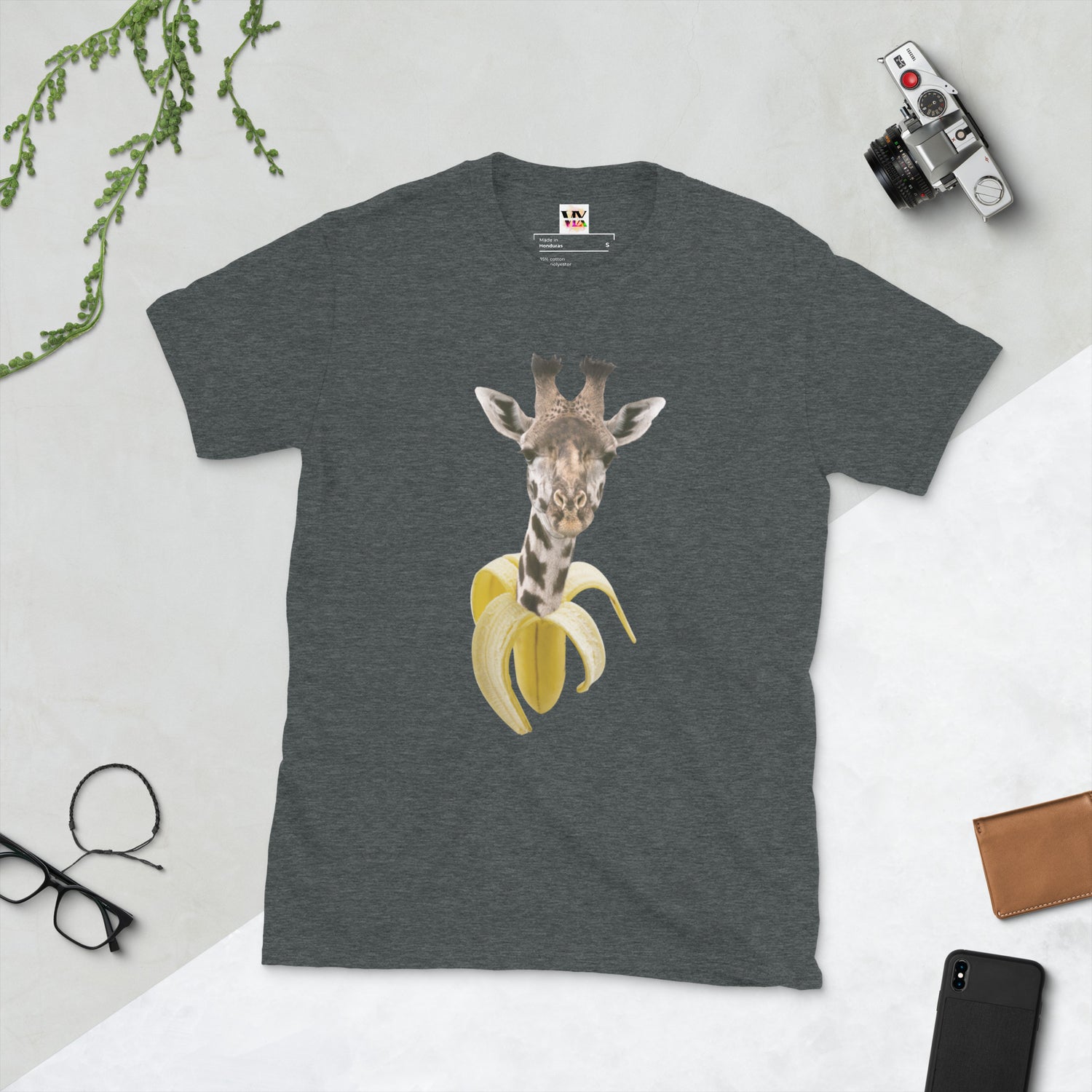 Short-Sleeve T-Shirt Banana Giraffe