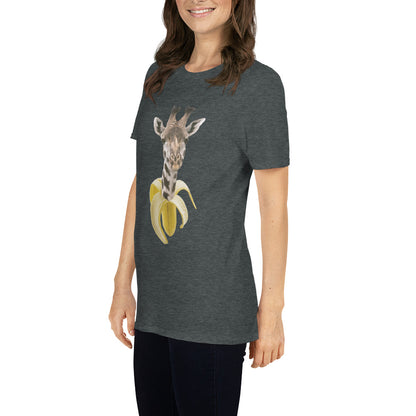 Short-Sleeve T-Shirt Banana Giraffe