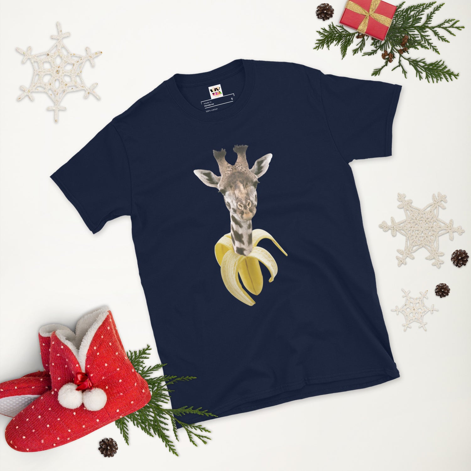 Short-Sleeve T-Shirt Banana Giraffe