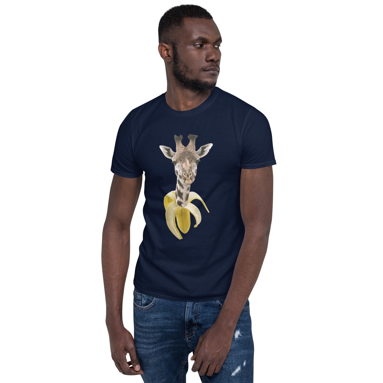 Camiseta Manga Corta Banana Jirafa