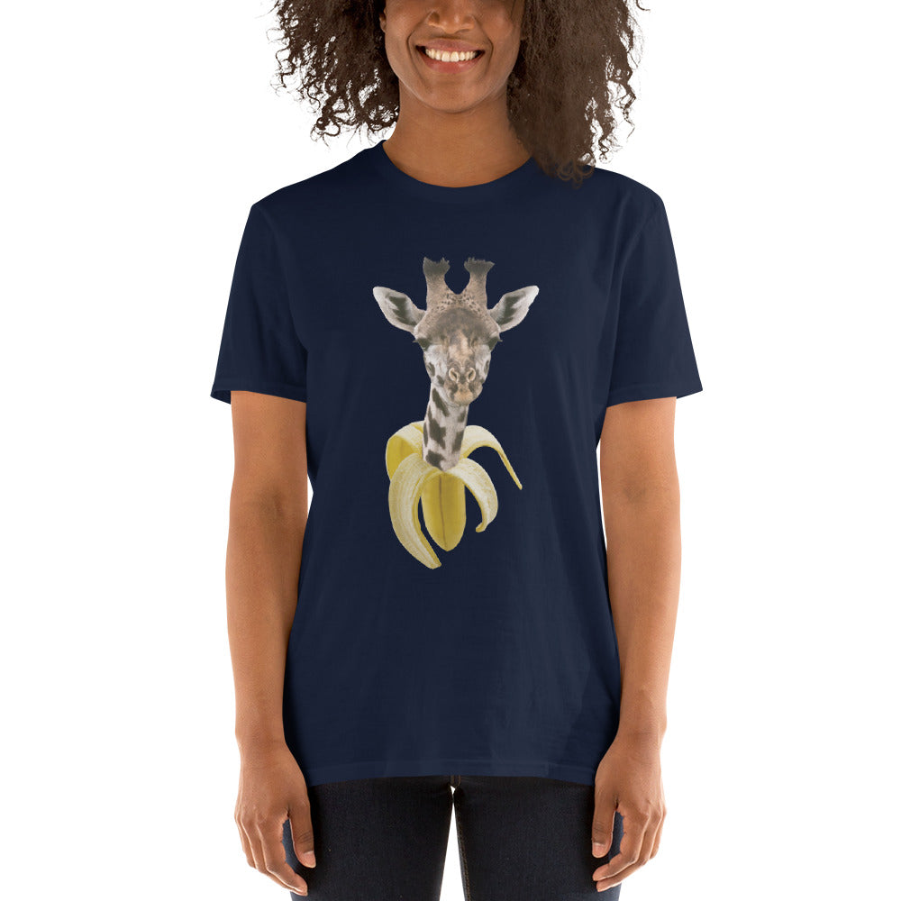 Short-Sleeve T-Shirt Banana Giraffe