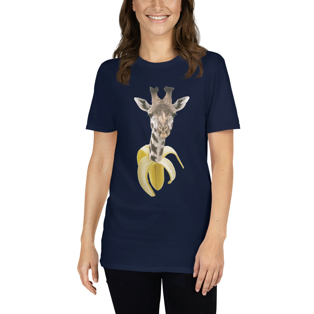 Short-Sleeve T-Shirt Banana Giraffe