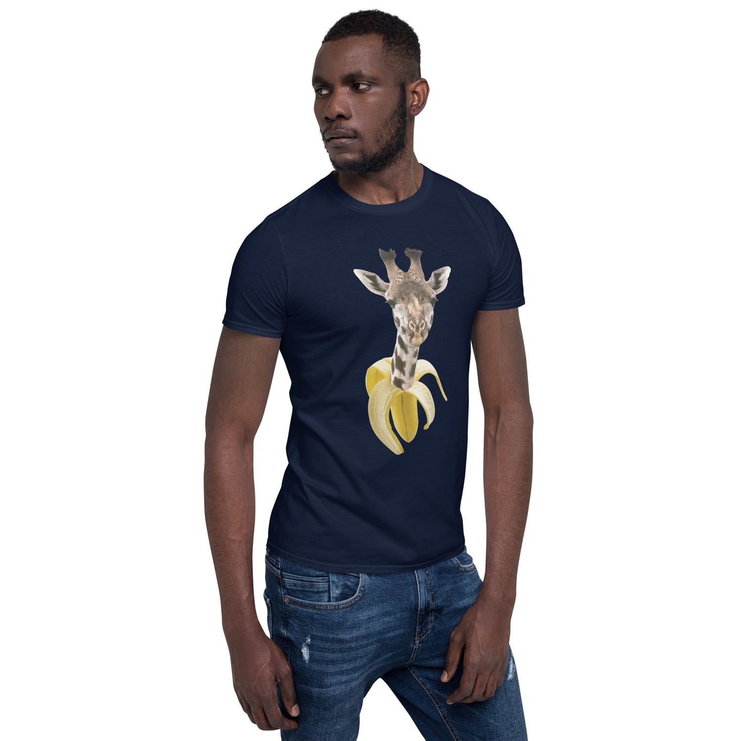 Camiseta Manga Corta Banana Jirafa