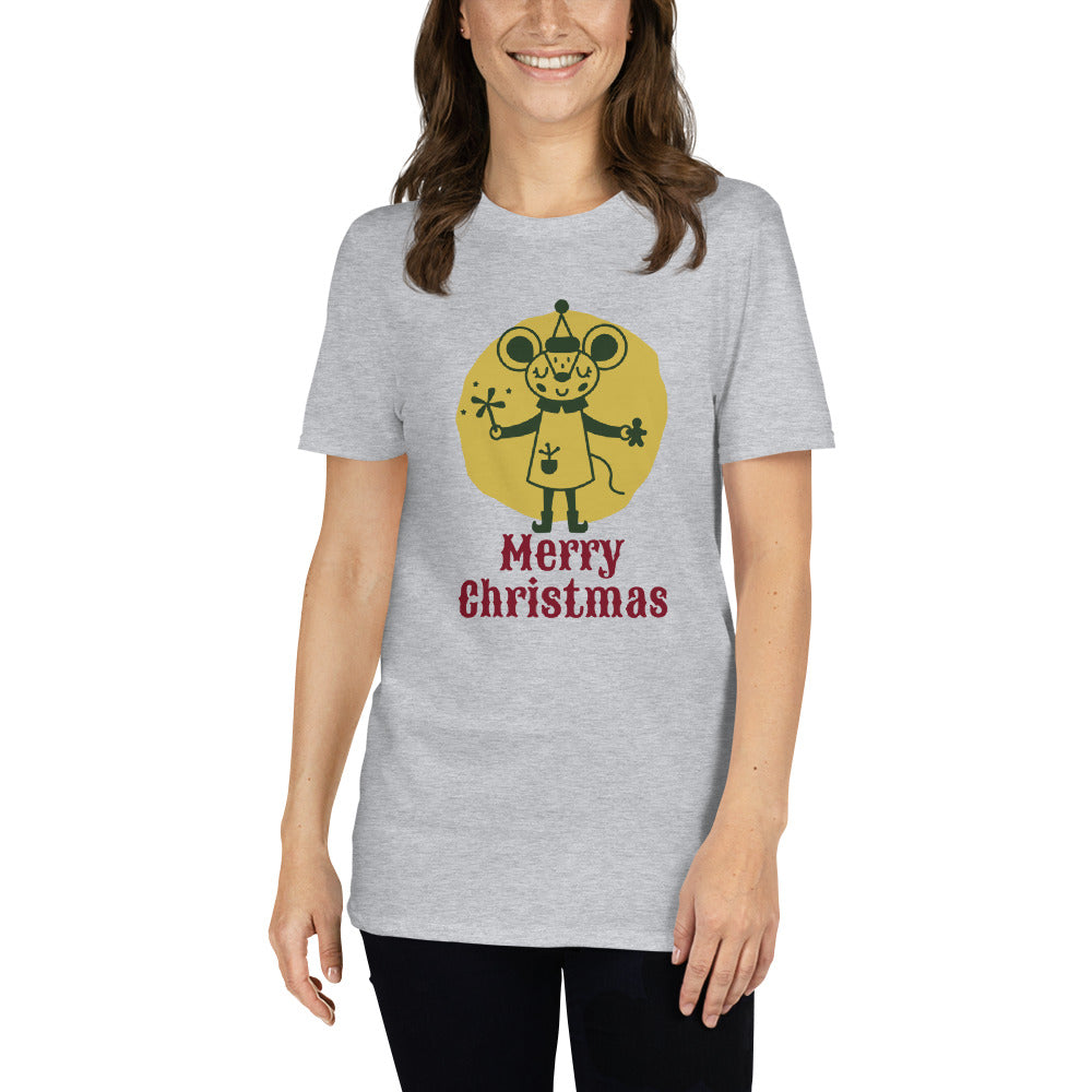 Camiseta Manga Curta Feliz Natal