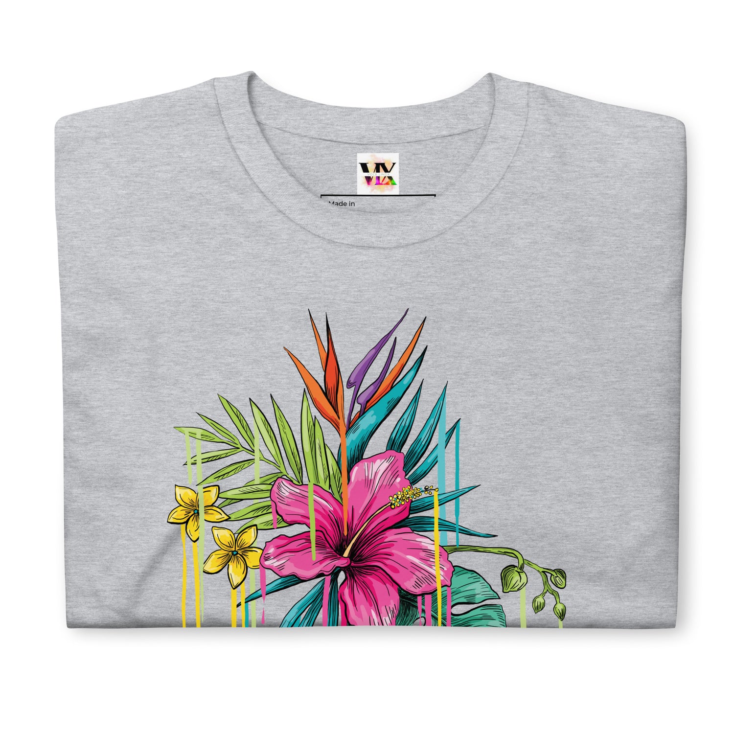 Short-Sleeve T-Shirt Pink Flower