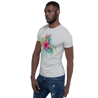 Short-Sleeve T-Shirt Pink Flower