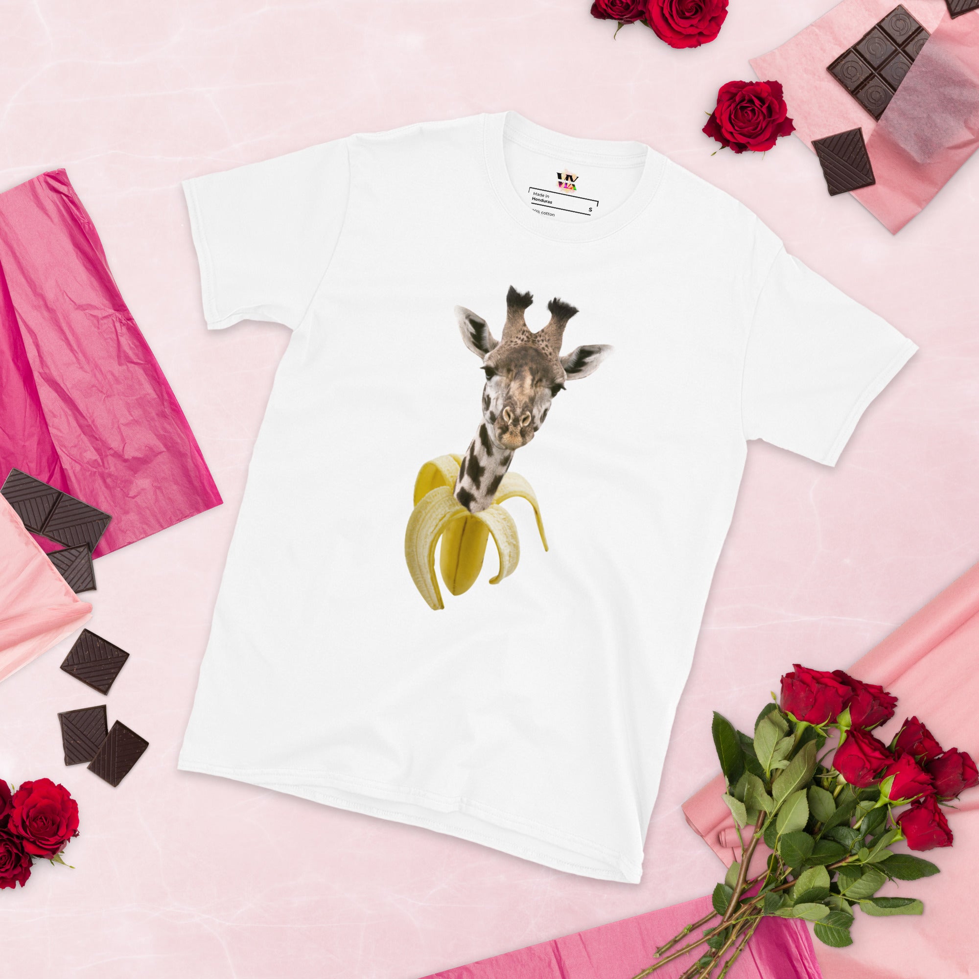 Short-Sleeve T-Shirt Banana Giraffe