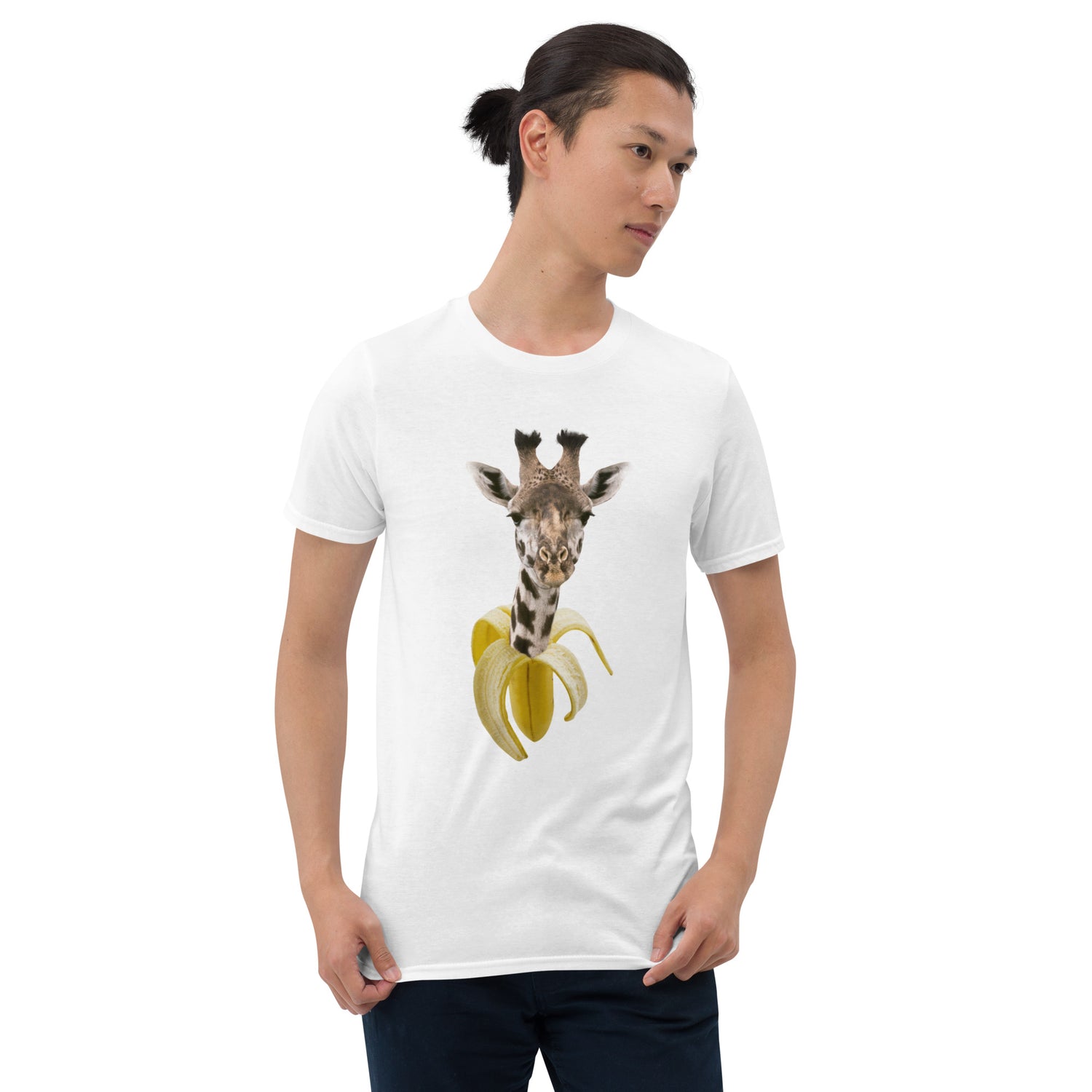 Camiseta Manga Corta Banana Jirafa