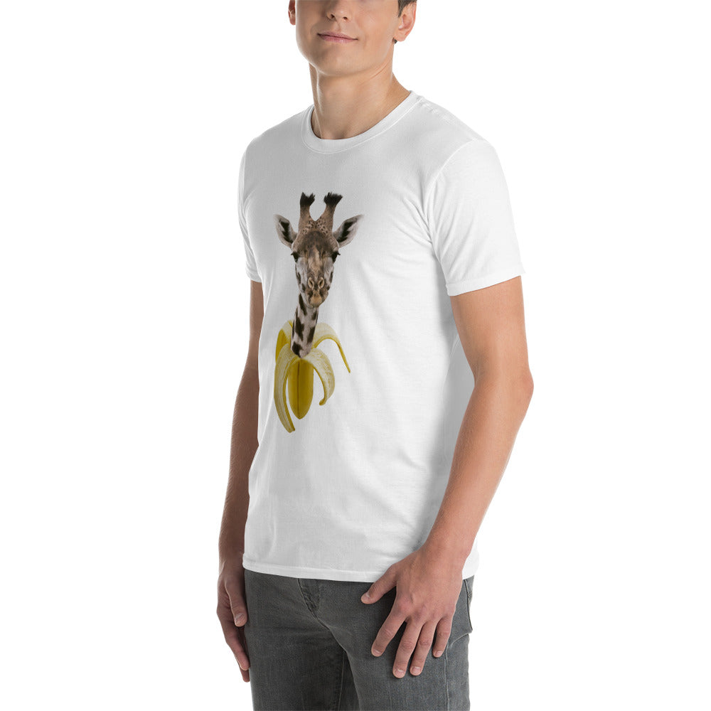 Camiseta Manga Corta Banana Jirafa