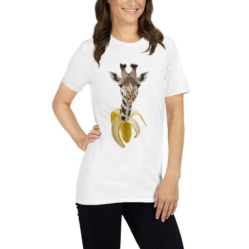 Short-Sleeve T-Shirt Banana Giraffe