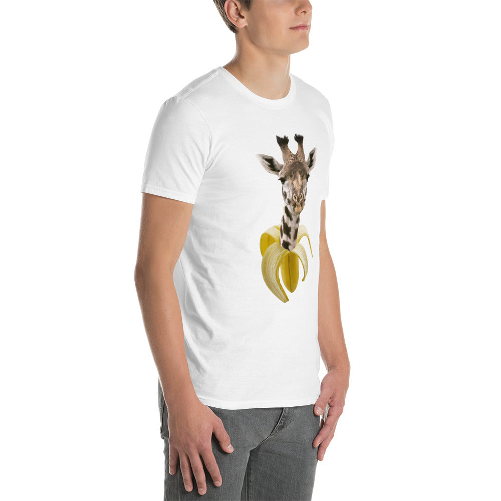 Camiseta Manga Corta Banana Jirafa