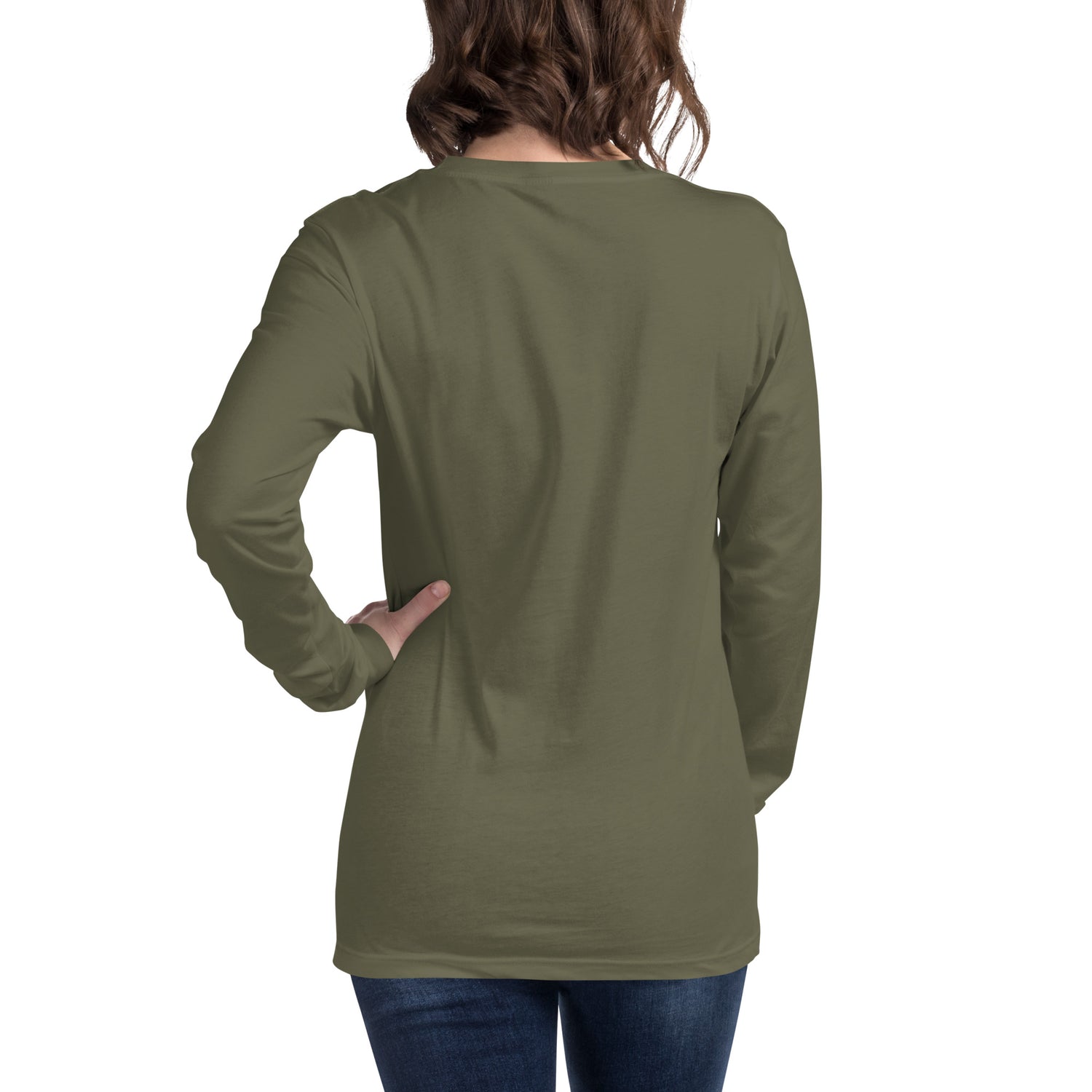 Casual Look Long Sleeve Tee Upload any photo