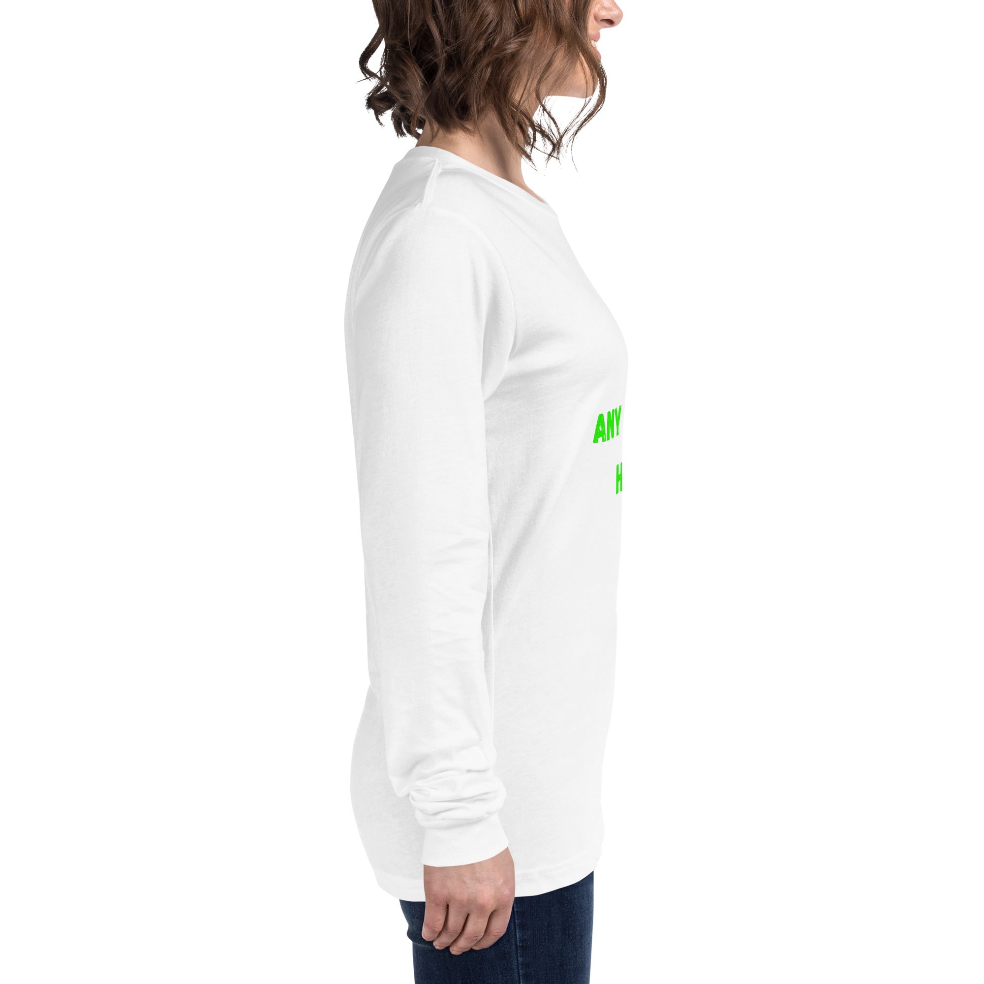 Casual Look Long Sleeve Tee Upload any photo