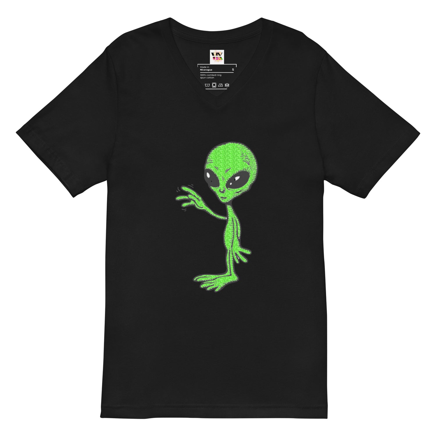 Short Sleeve V-Neck T-Shirt E.T