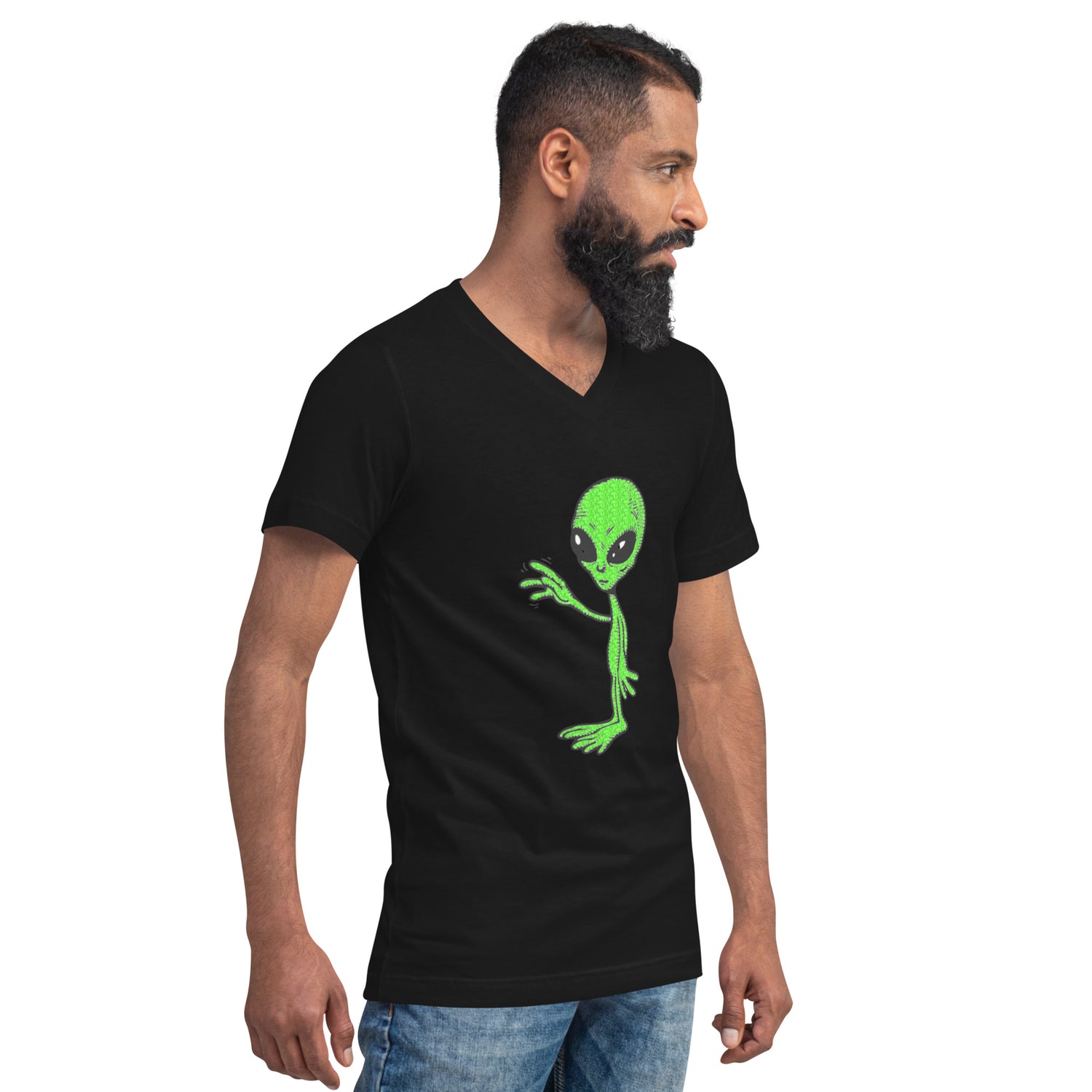 Short Sleeve V-Neck T-Shirt E.T