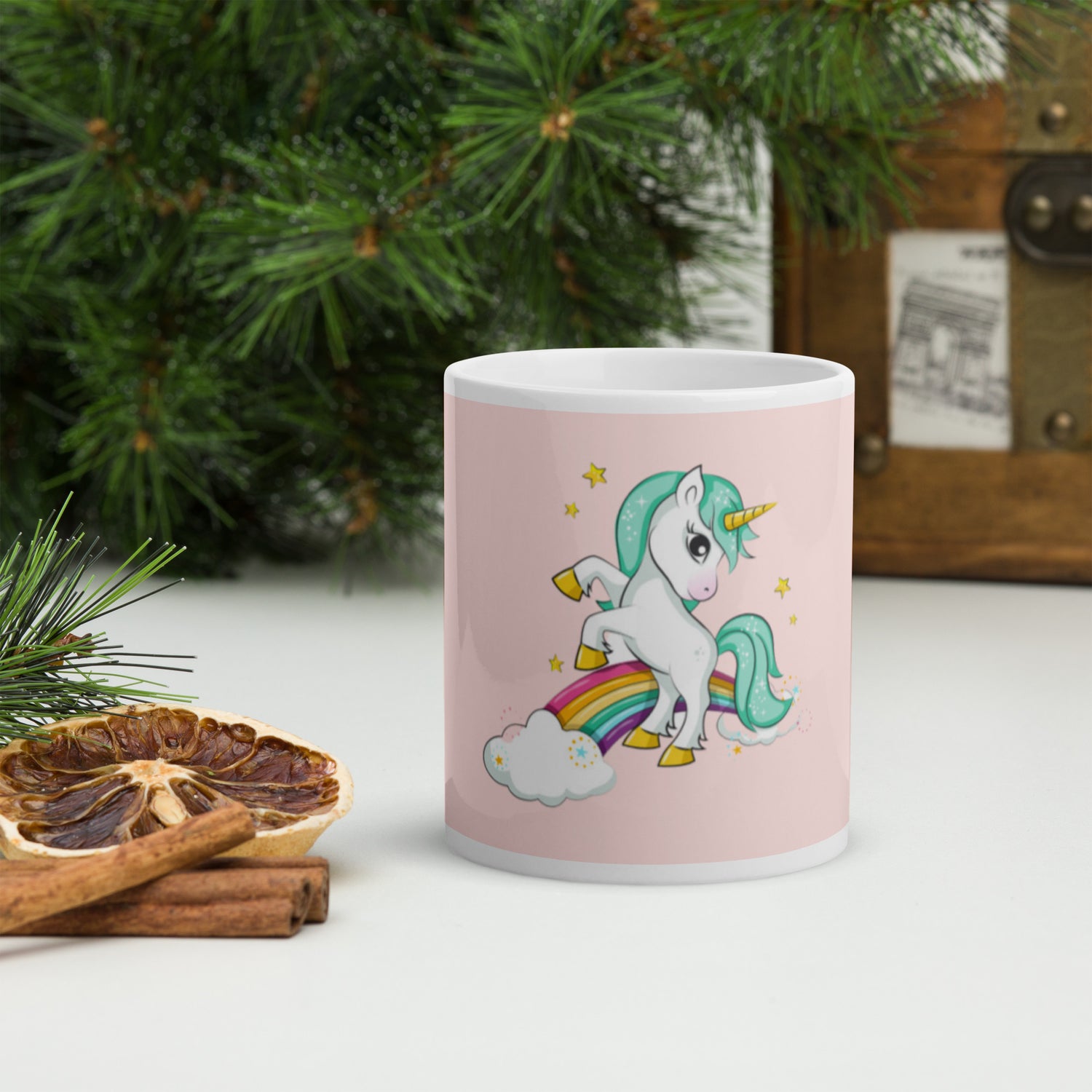 Cloud and Unicorn Mug