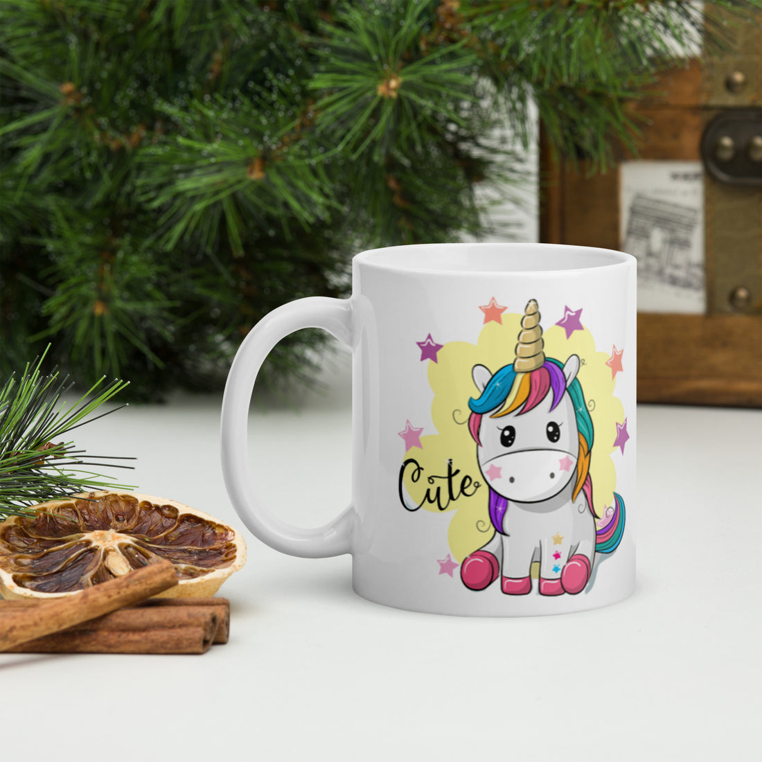 Two Mums Mug and Unicorn