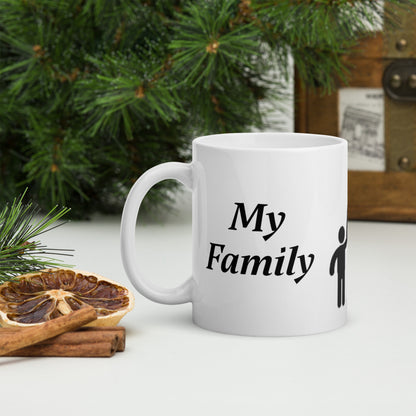 White glossy mug Single Father