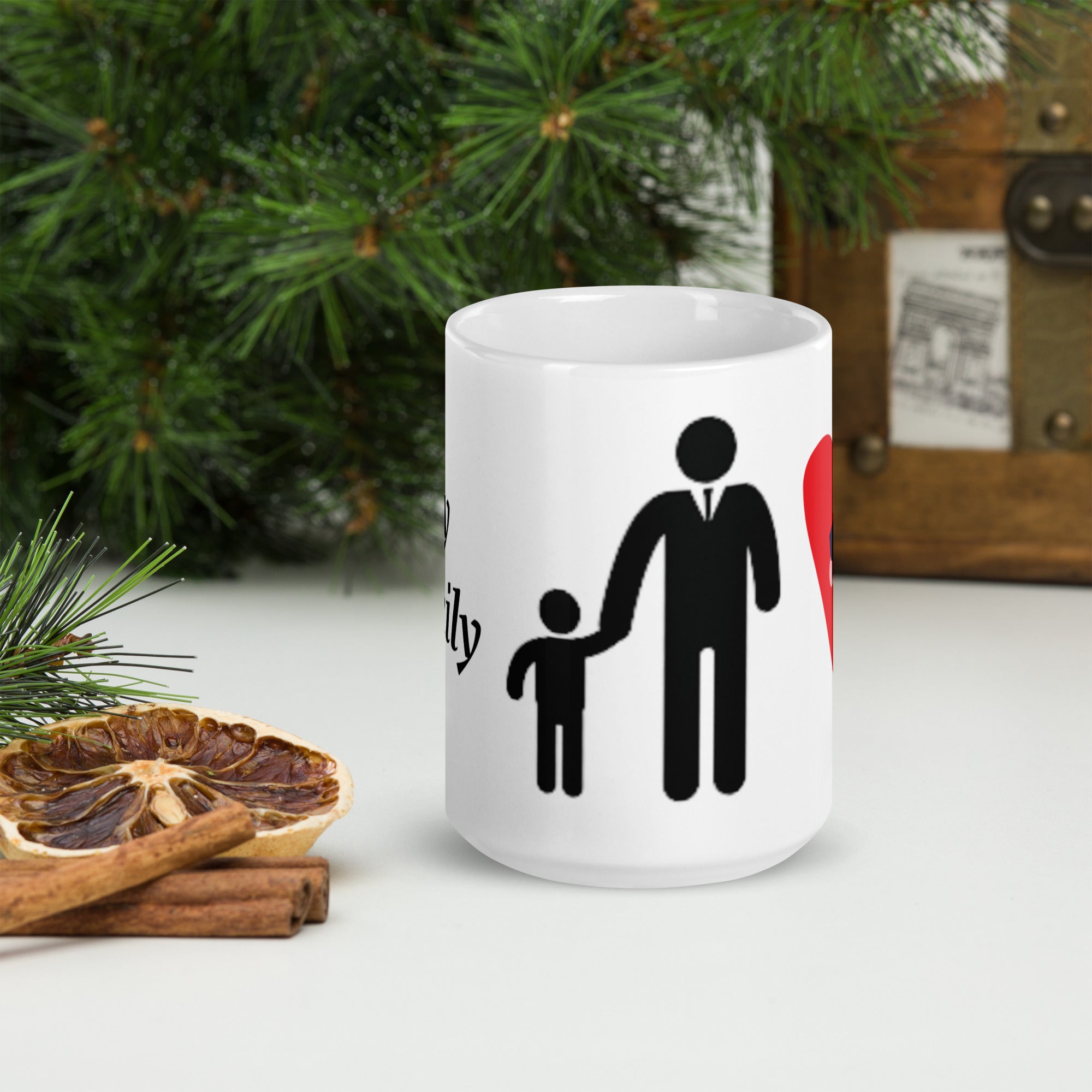 White glossy mug Single Father