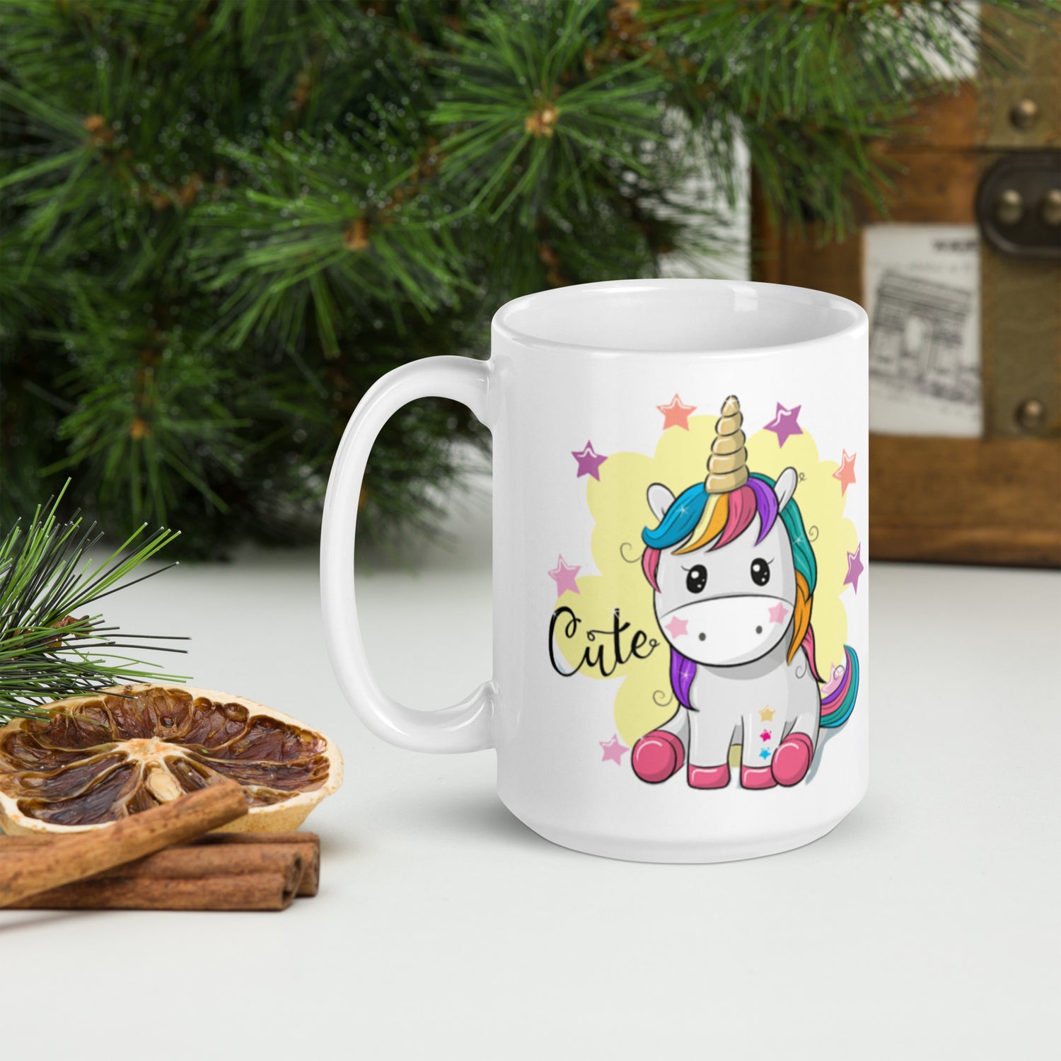 Two Mums Mug and Unicorn