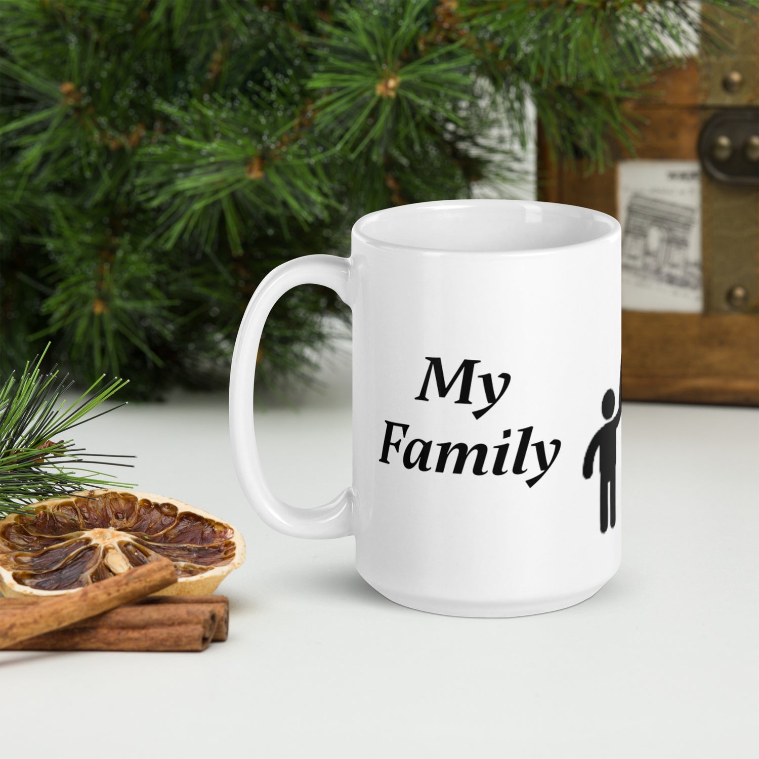 White glossy mug Single Father