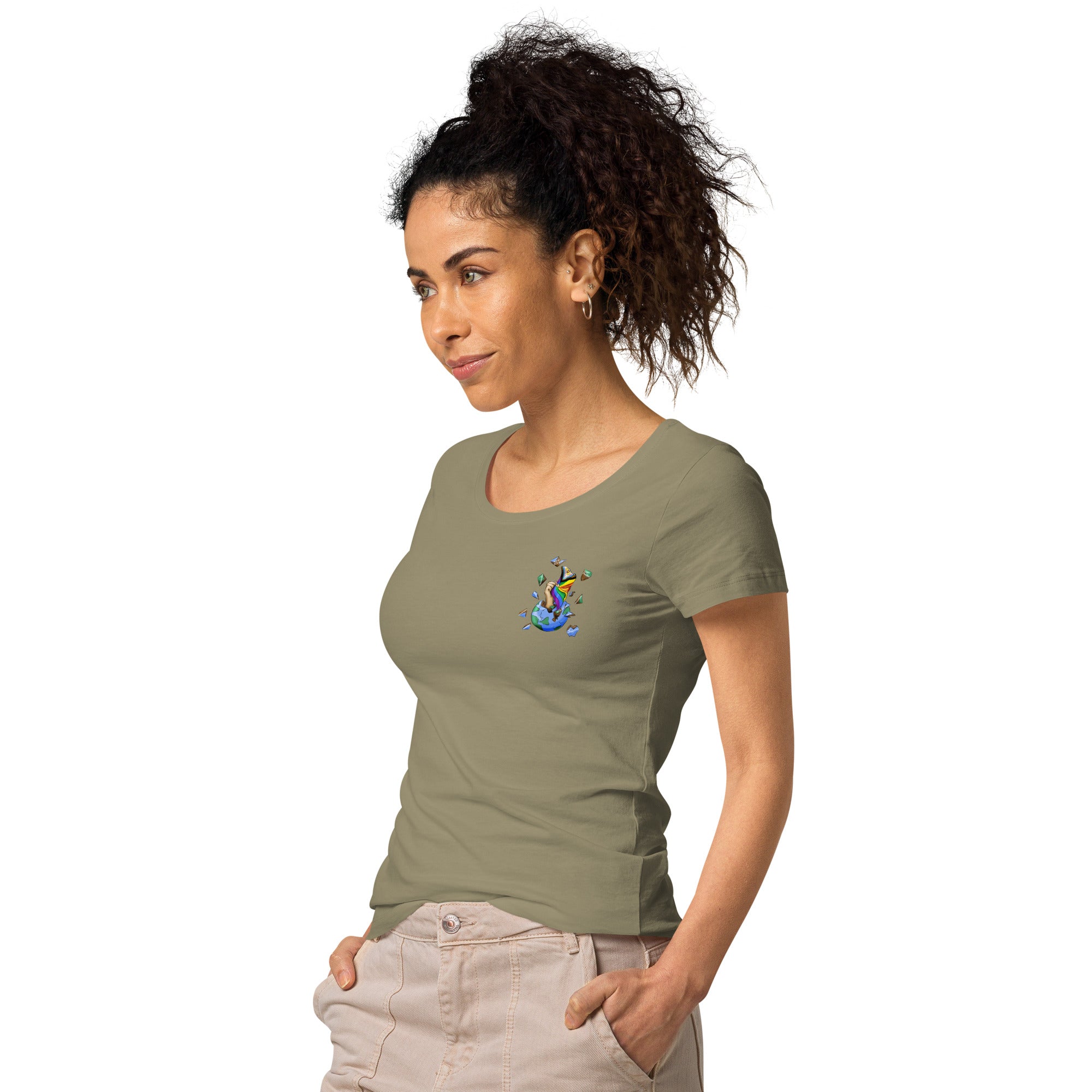 Basic Organic T-shirt Pride Intersex-Inclusive