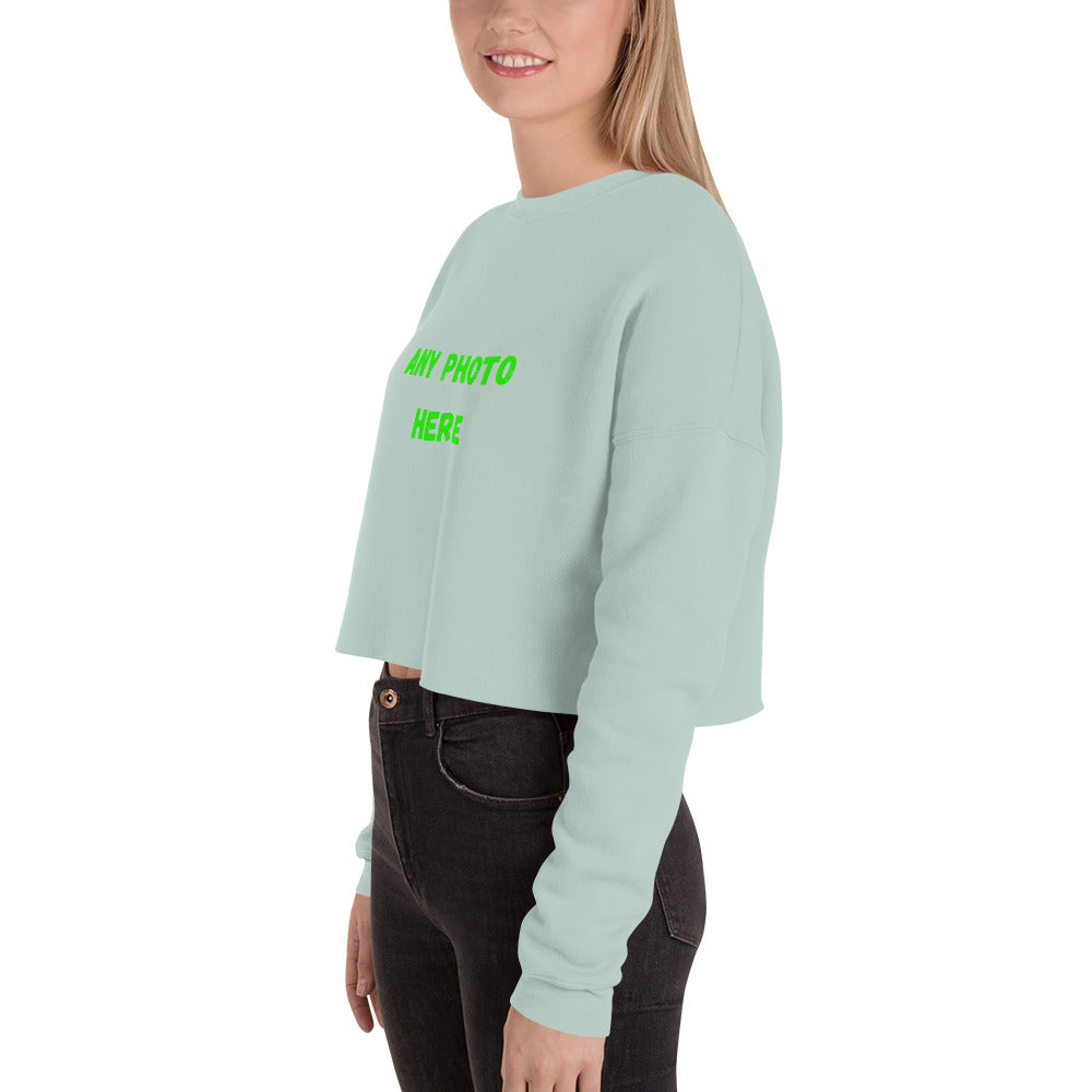 Crop Sweatshirt Upload your design