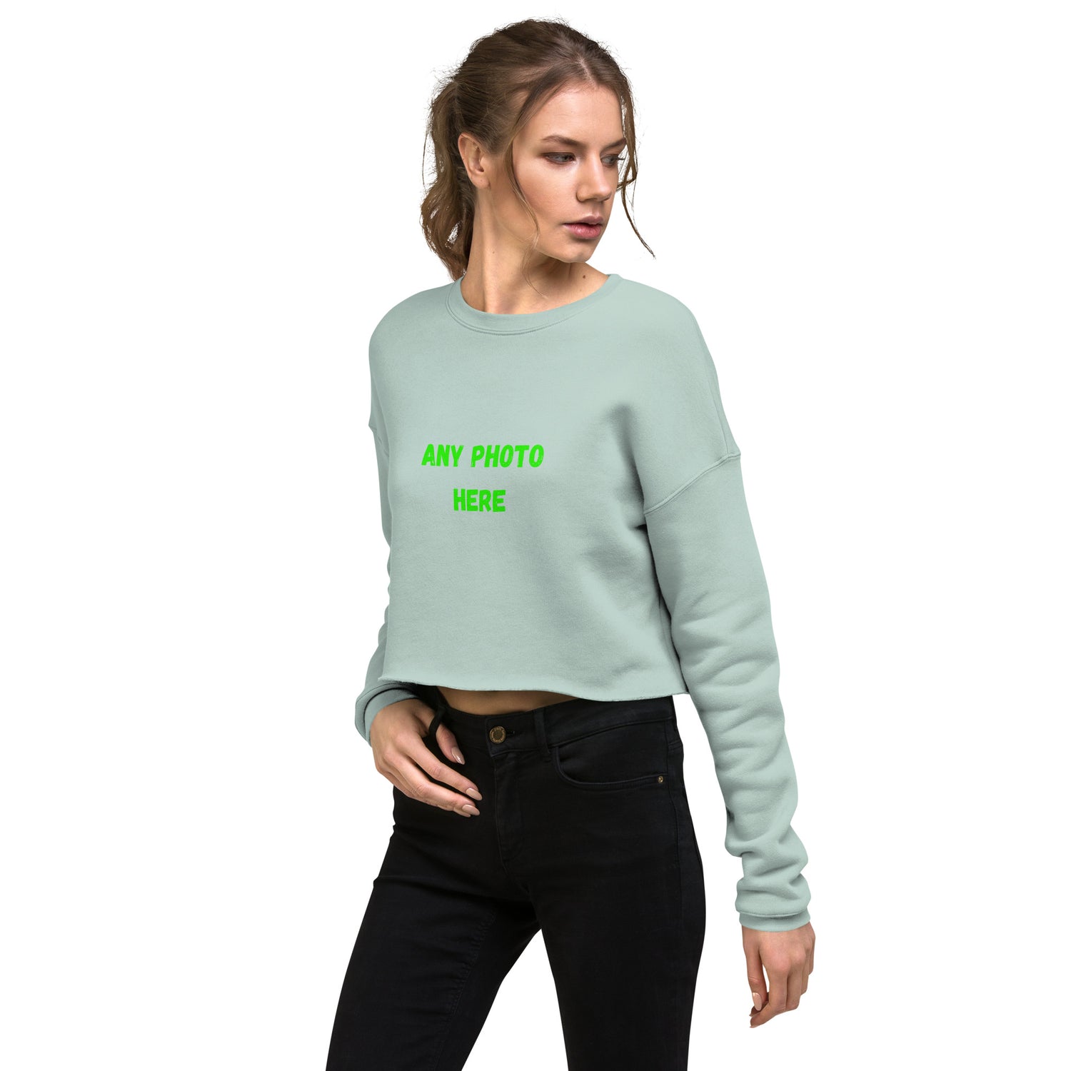 Crop Sweatshirt Upload your design