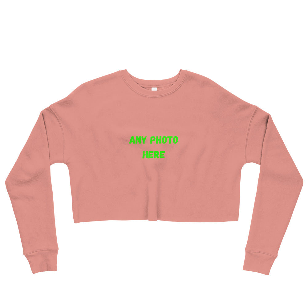 Crop Sweatshirt Upload your design