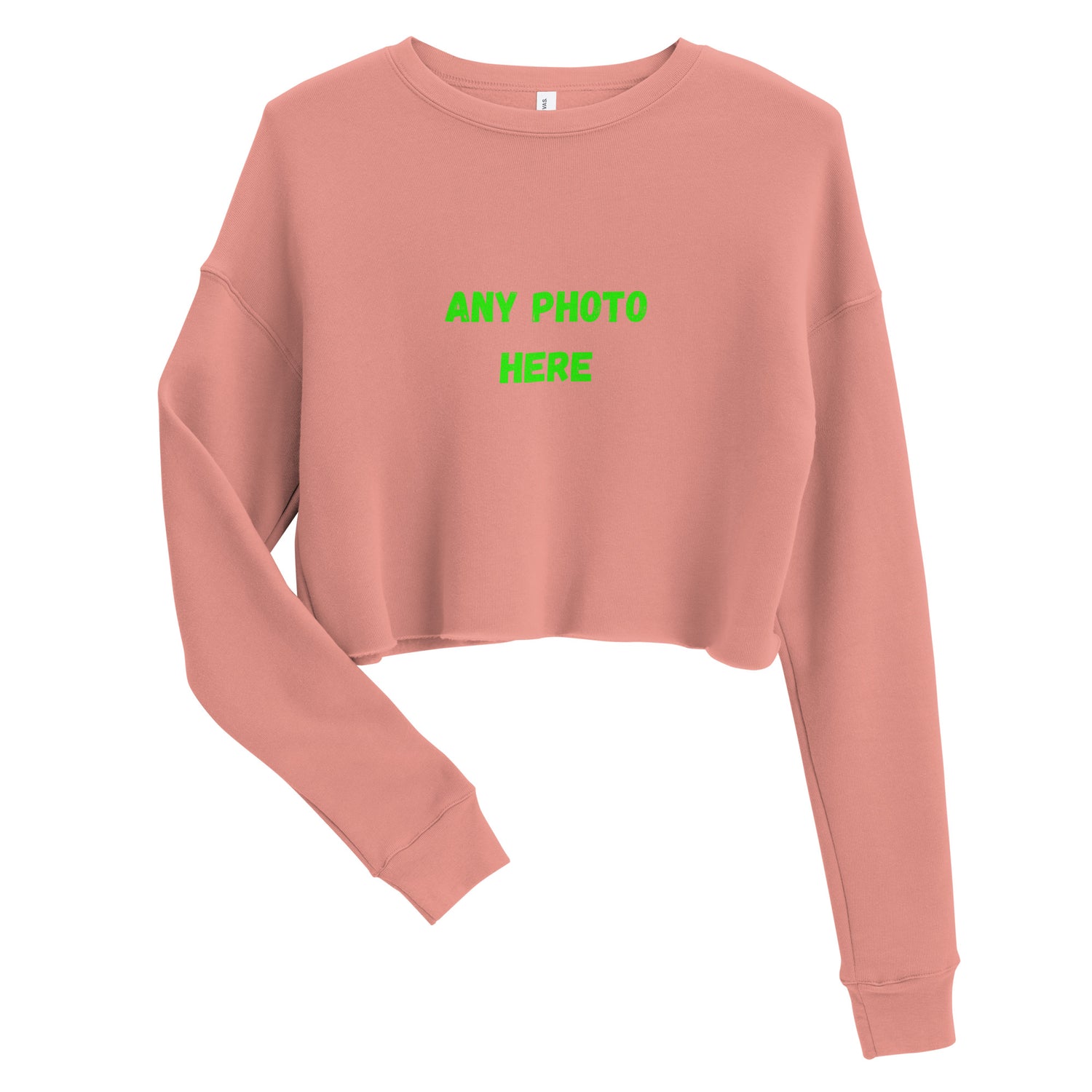 Crop Sweatshirt Upload your design